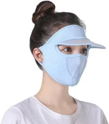 Breathable Cap with Integrated Face Mask