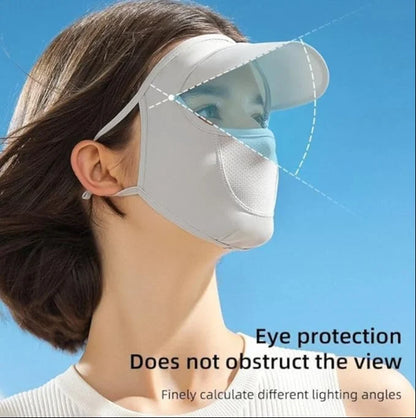 Breathable Cap with Integrated Face Mask