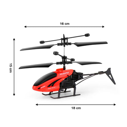 USB Rechargeable Remote Control Helicopter for Kids - Perfect Gift for Boys and Girls (Single Pack)